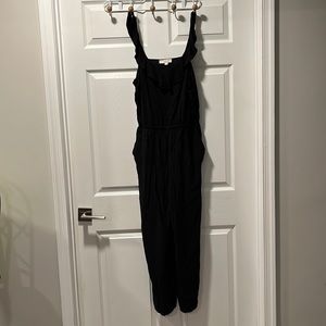 Women's Loft Black Jumpsuit Size L